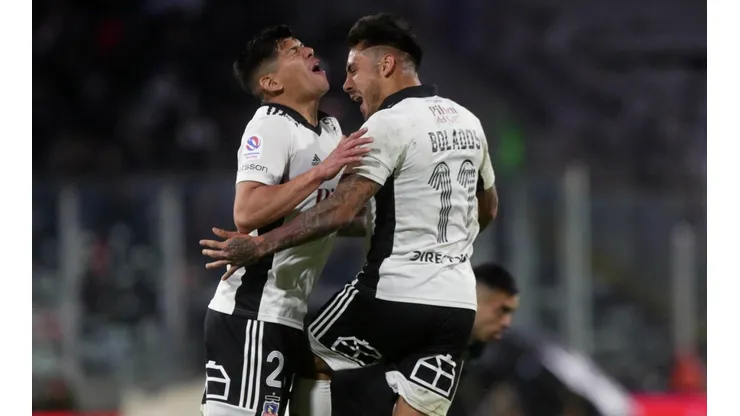 Bolados con la cara llena de gol tras anotarle a Palestino