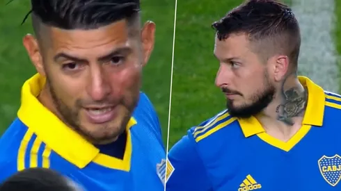 Carlos Zambrano regresó al campo evidentemente golpeado.