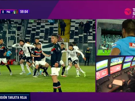 Falcón golpea a Farías y el juez lo amonesta tras mirar el VAR