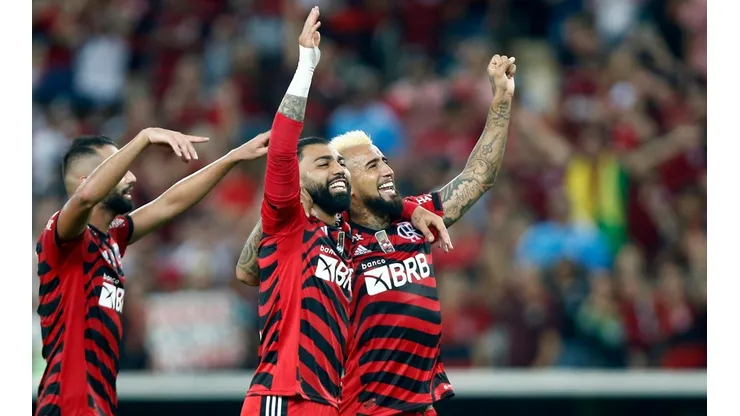 Vidal fue suplente e hizo su ingreso en el minuto 76 del duelo ante Paranaense por el Brasileirao.