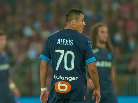 Alexis regala magia en su debut con el Marsella