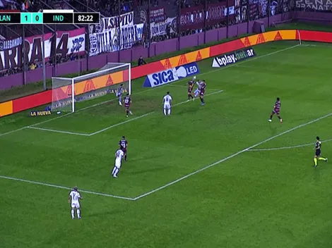 Benegas anota y salva a Independiente de una derrota ante Lanús