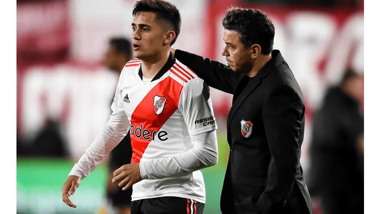Marcelo Gallardo le dedicó elogiosas palabras a Pablo Solari.