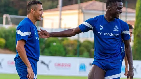 Bamba Dieng cumplió su sueño de jugar con Alexis Sánchez