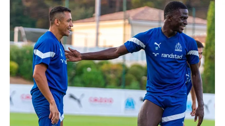 Bamba Dieng cumplió su sueño de jugar con Alexis Sánchez