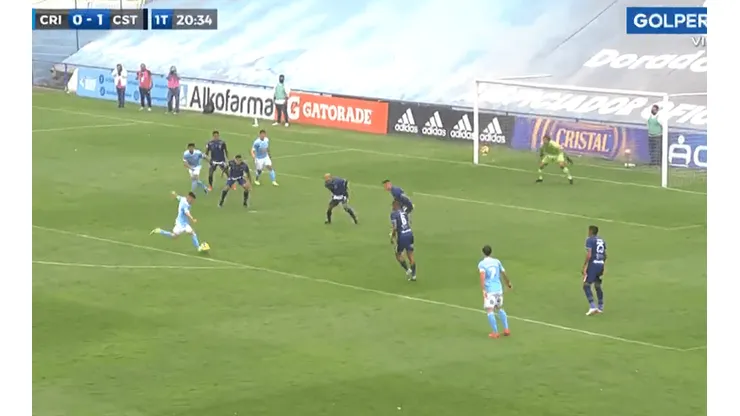 Buonanotte marcó su primer gol en Perú