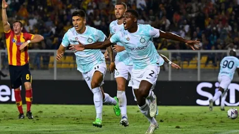 Lukaku inició el triunfo temprano, y cuando todo parecía apuntar que sería un empate Dumfries marcó un gol al último minuto..