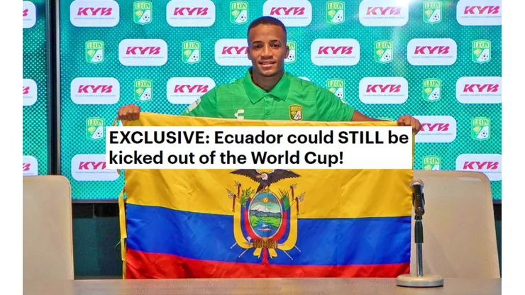 Byron Castillo volvió a ser el centro de la atención por su controvertida nacionalidad ecuatoriana