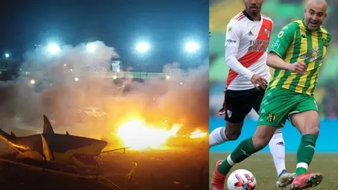 Los autos de cuatro futbolistas fueron quemados