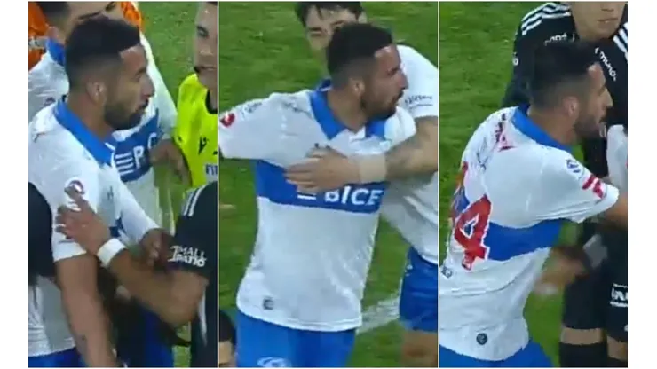 Mauricio Isla se volvió loco con Diego Carrasco.