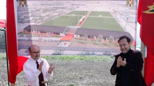 En un acto simbólico, Unión Española dio inicio a la construcción de su Ciudad Deportiva