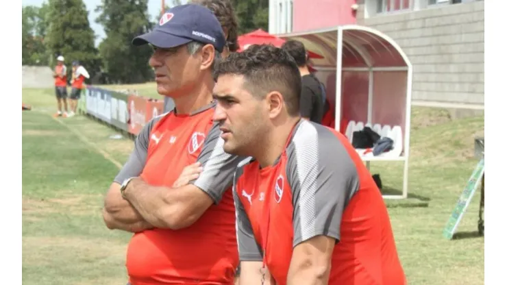 Holan, con Stillitano como ayudante, sacó campeón a Independiente de la Copa Sudamericana 2018.