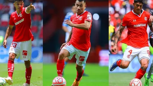 Tres chilenos están en Toluca para el Apertura 2022