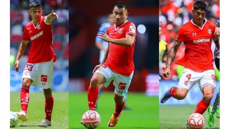 Tres chilenos están en Toluca para el Apertura 2022