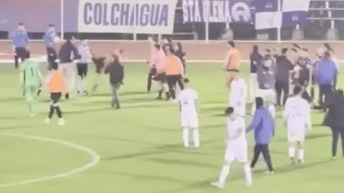 Colchagua y Rancagua Sur terminaron su partido con una pelea de proporciones en la cancha