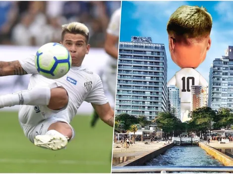 Santos celebra el regreso de Soteldo con cómica presentación