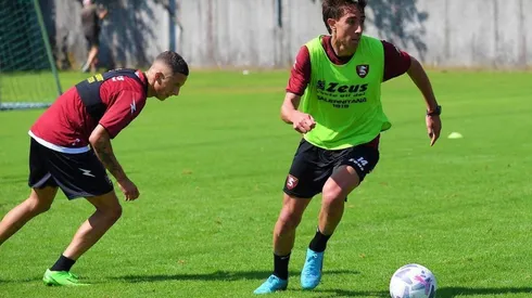 Diego Valencia es derecho pero Salernitana lo quiere por la banda izquierda ante la Roma de Mourinho