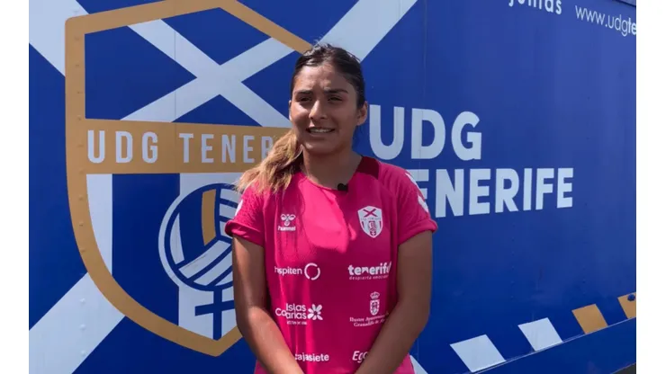 Javiera Toro se siente guerrera luego de fichar con el Tenerife