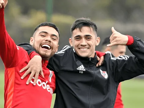 Paulo Díaz y Pablo Solari se bautizan con graciosos apodos