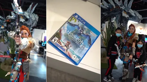 Hasta este fin de semana puedes vivir la experiencia Horizon Forbidden West en Movistar GameClub del Mall Plaza Vespucio.
