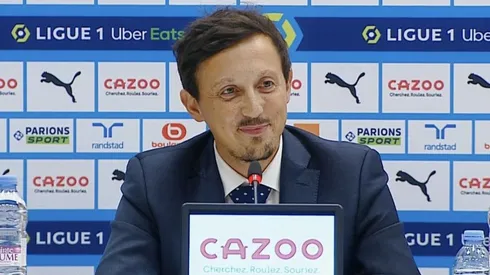 Longoria en la presentación de Alexis Sánchez