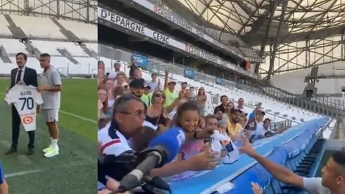 Alexis pisó el césped de su nuevo hogar e inmediatamente regaló una camiseta