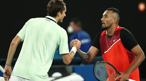 En Australia fue victoria para Medvédev en la segunda ronda