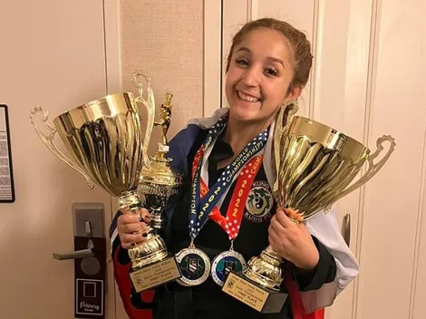 Campeona mundial: Aruse Sanhueza logró su objetivo en Estados Unidos