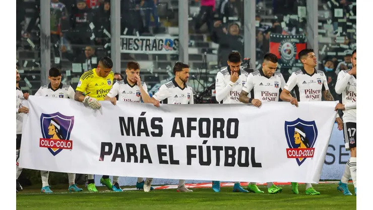 El llamado de Colo Colo para aumentar el aforo, por ahora, no resulta.