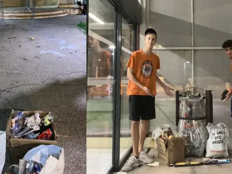 Hinchas de Marsella limpian el aeropuerto tras llegada de Alexis