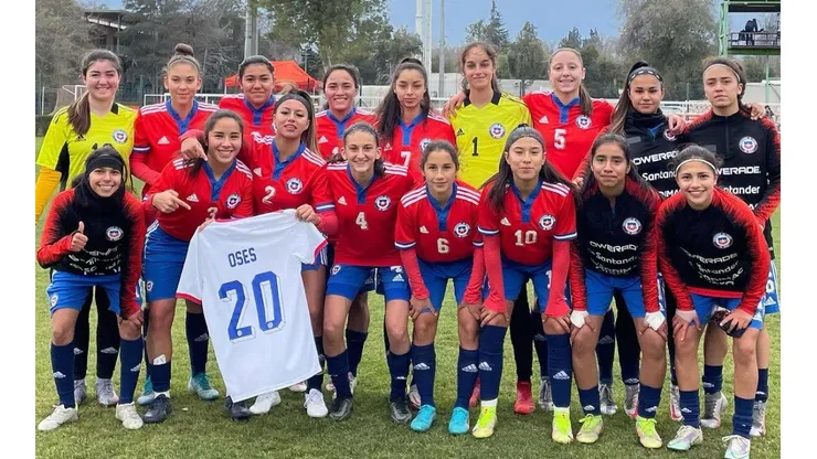 La Roja Fem sub 17 trepa por Chile y se va a entrenar a Antofagasta