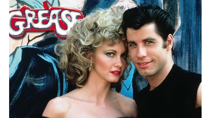 Olivia Newton-John y John Travolta en Grease.