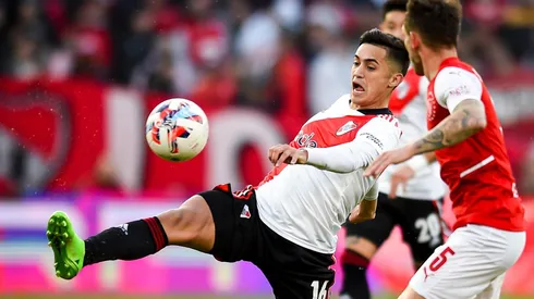 Los centros le dieron una chaquetera estadística al Pibe Solari en River Plate.