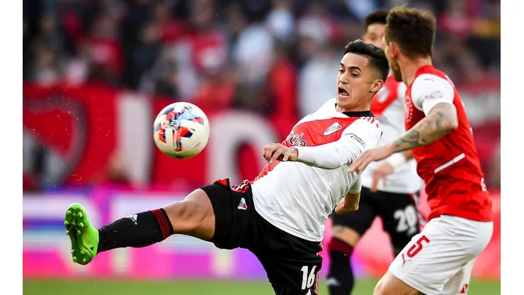 Los centros le dieron una chaquetera estadística al Pibe Solari en River Plate.