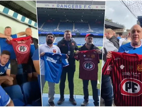 Meme de Spiderman: Rangers de Talca visita al Rangers en Glasgow