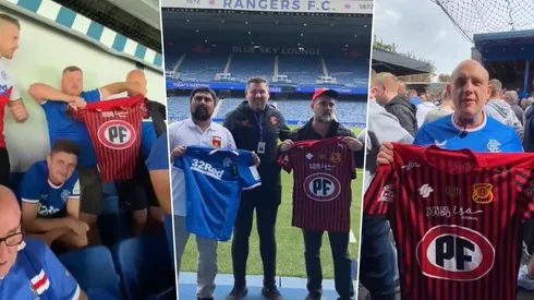 Rangers visita a Rangers en Glasgow, de Talca a Escocia.