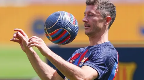 Robert Lewandowski es la principal arma de gol de los culés para esta temporada.