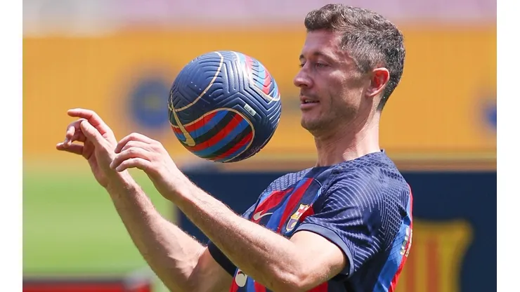 Robert Lewandowski es la principal arma de gol de los culés para esta temporada.