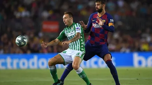 Lorenzo Morón anotó su último gol con el Betis ante Barcelona y tras volver de préstamo asegura que quiere aprovechar su nueva oportunidad.