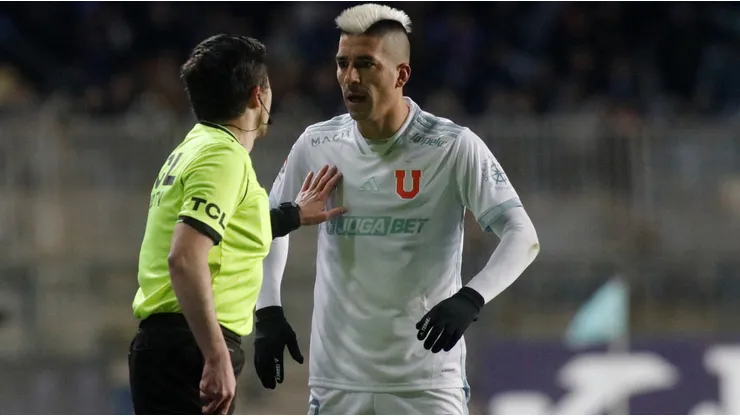 Leandro Fernández está suspendido en la U para duelo ante Cobreloa.