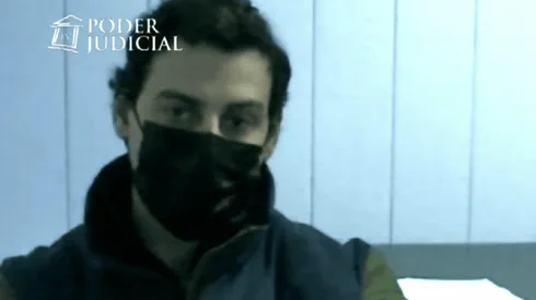 Martín Pradenas durante la lectura de la resolución.