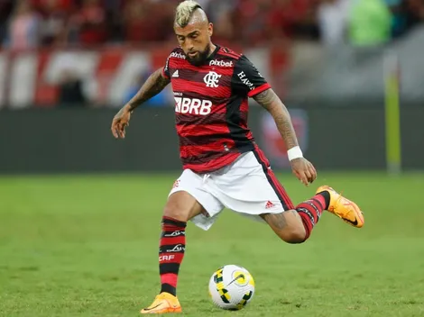 Vidal será titular en Flamengo para la visita a Sao Paulo