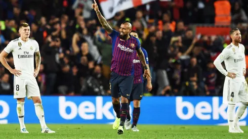 Arturo Vidal recordó el gol que le marcó al Real Madrid con el Barcelona