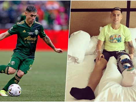 Felipe Mora encara con todo el ánimo su recuperación tras operarse