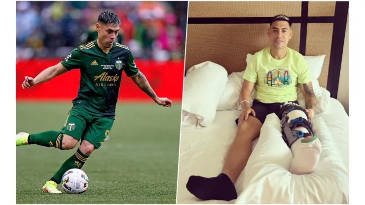 Felipe Mora tendrá una larga recuperación por delante.
