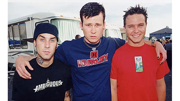 El trío que hizo famosa a Blink-182.