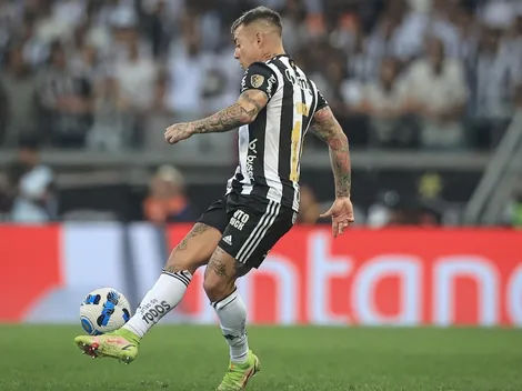 Agónico empate de Palmeiras contra el Mineiro de Edu Vargas