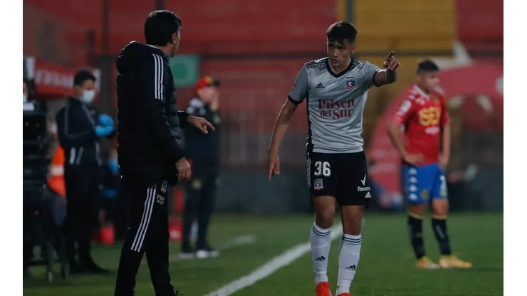 Quinteros elogió el crecimiento de Pablo Solari en Colo Colo