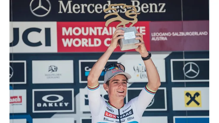 Martín Vidaurre firme al bicampeonato de la Copa del Mundo UCI XCO Sub 23.