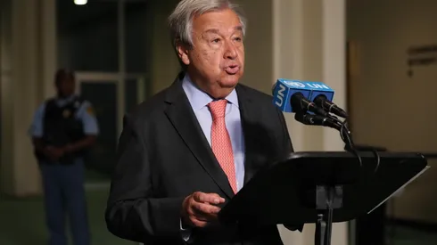 António Guterres, el Secretario General de la ONU.
